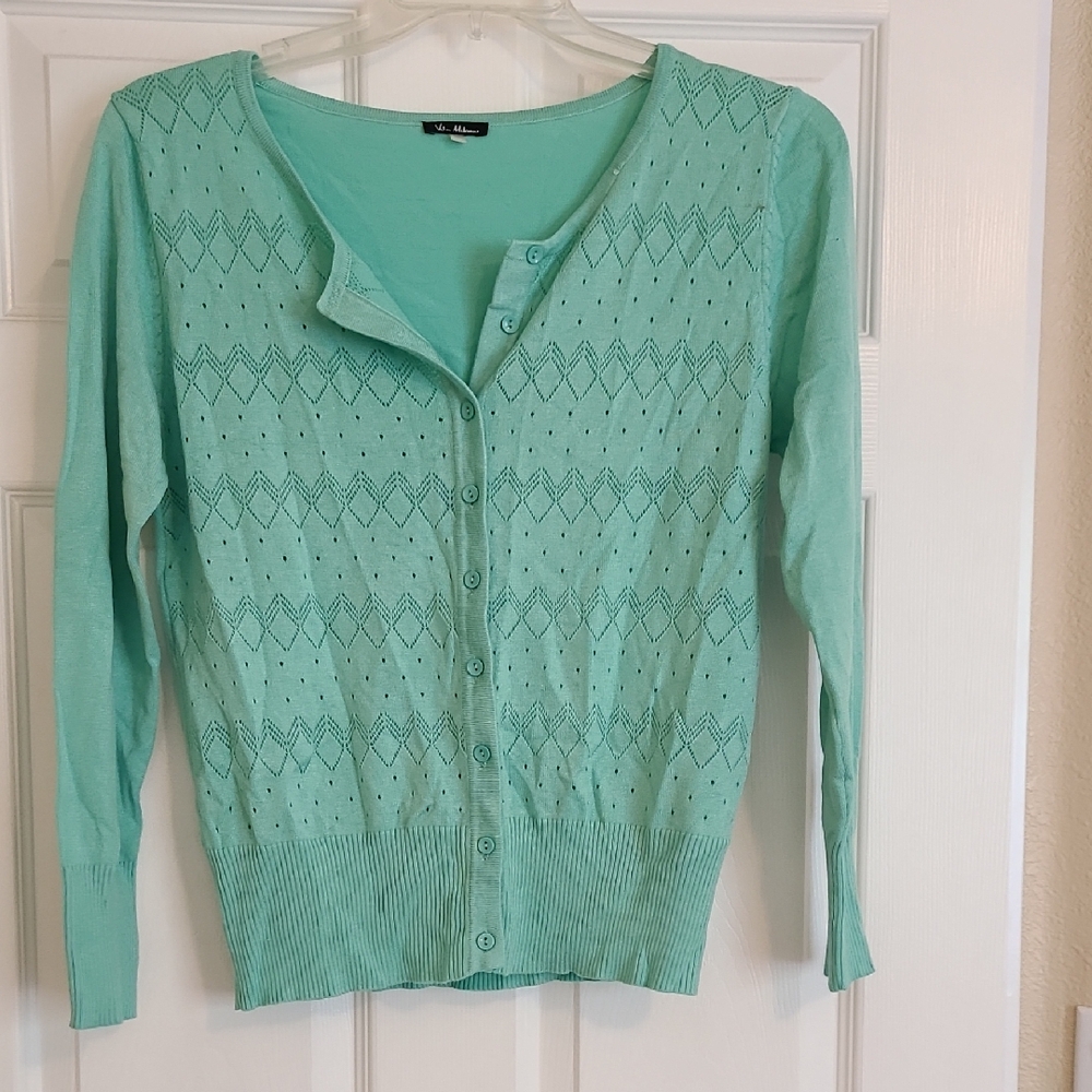 Mint Green Women's Cardigan